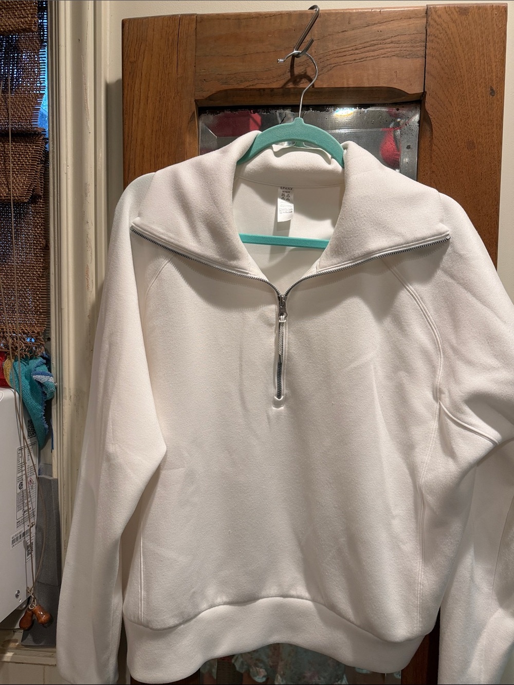 SPANKX Half-Zip Luxe Pullover Top
